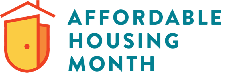 Affordable Housing Month logo